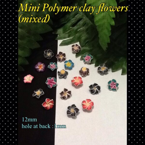 Mini Polymer Clay Flowers