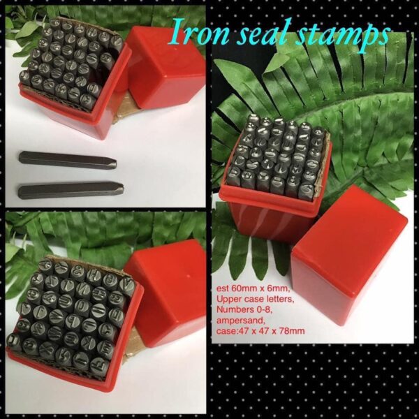 Iron seal stamps