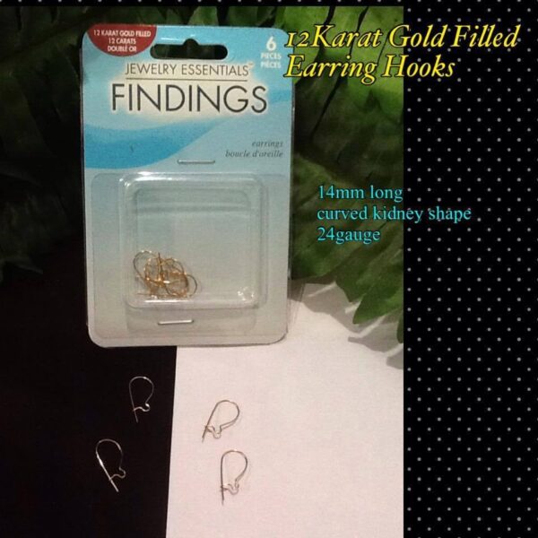 12karat Gold Filled Earring Hooks