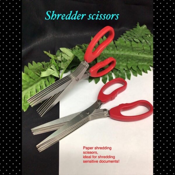 Shredder scissors