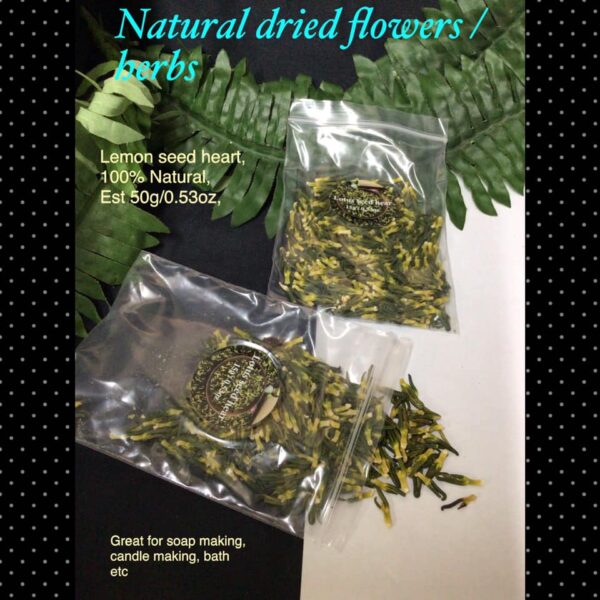 Natural Dried flowers/herbs (lotus seed heart)