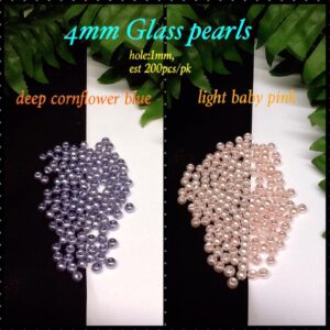 Glass pearls
