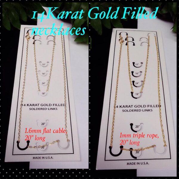 14Karat Gold Filled Necklaces