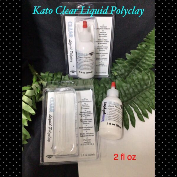 Kato Clear Liquid Polymer clay