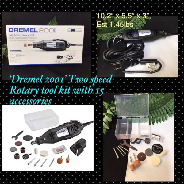 'Dremel 2001' Two Speed Rotary Tool kit