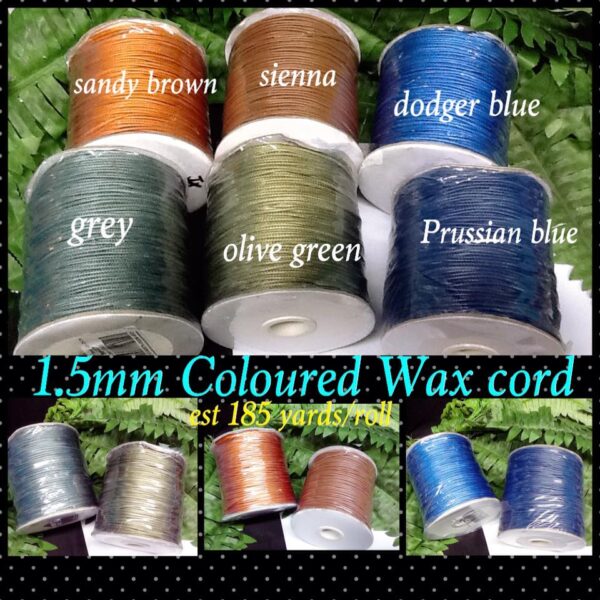 1.5mm Korean wax cord