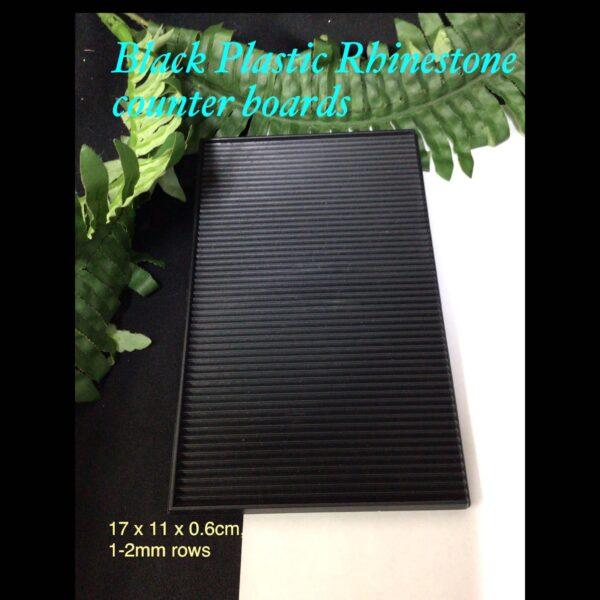 Black Plastic Rhinestone counter boards