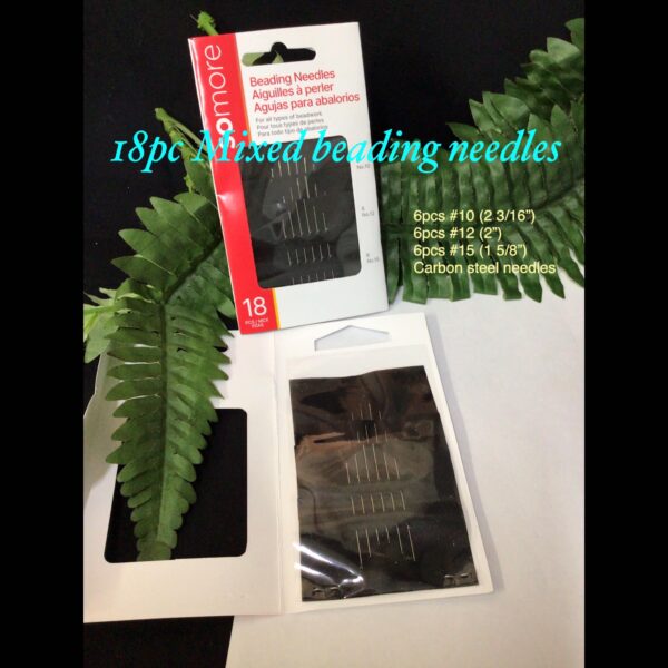 18pc Beading needles