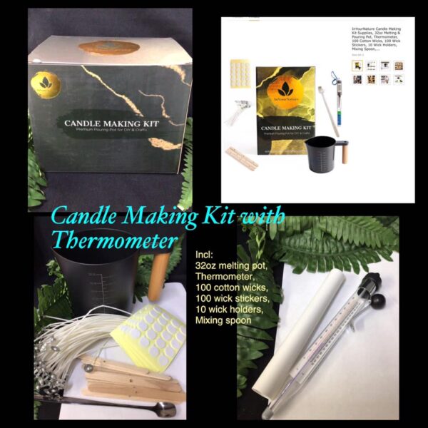 Candle Making Kit with Thermometer