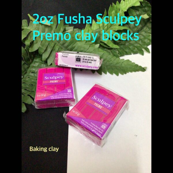 Fusha Sculpey Premo clay blocks (2oz)