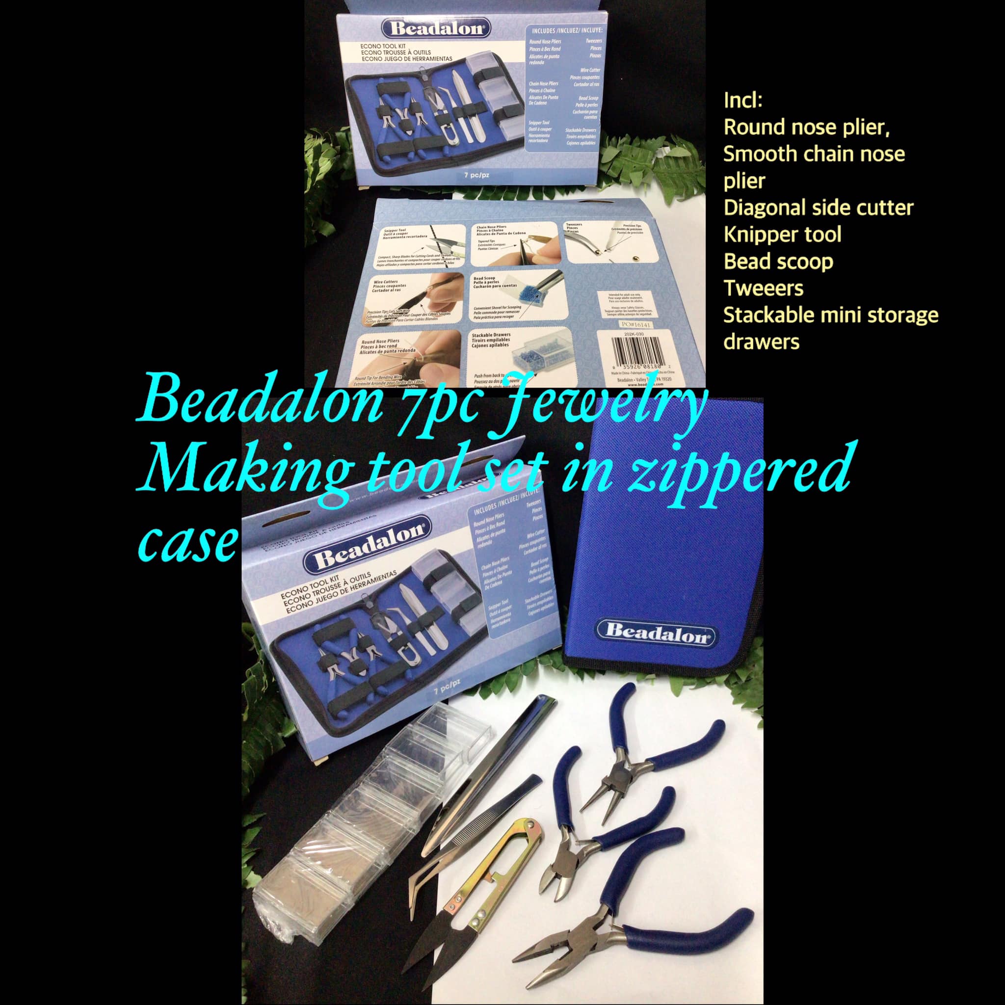 7pcs - Econo Tool Kit - Beadalon