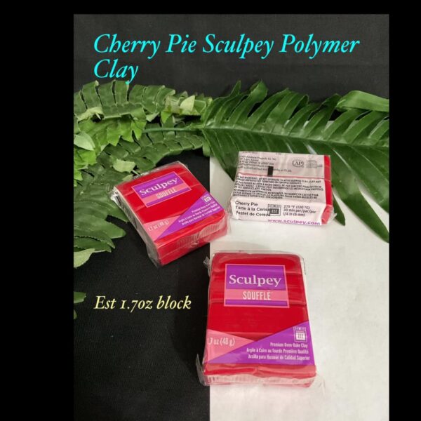 Cherry Pie Sculpey Premo clay (2oz)