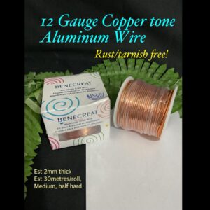 12gauge Copper Tone Aluminum wire (est 30metres)