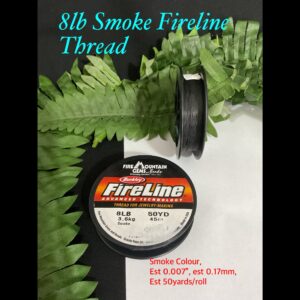 8lb Smoke Fireline Thread (est 50yards) 20% off!