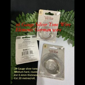 20 gauge 'Wire Elements' Stainless Steel wire (est 6 metres)