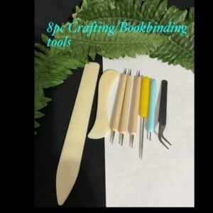 8pc Crafting/Bookbinding Tools