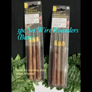 3pc Set Wire Rounders (Burs)