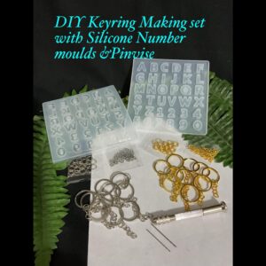 DIY Silicone mould /keyring making set with pin vise
