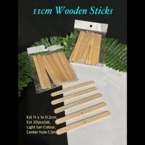 11cm Wooden Sticks (est 20pcs)