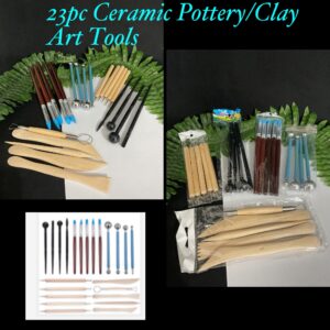 23pc Ceramic Pottery/Clay Art tool set 10% off!
