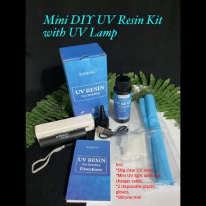 'Kisrel' Mini DIY UV Resin with UV Flashlight 10% off!