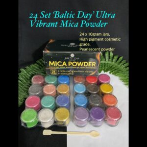 24 Set 'Baltic Day' Ultra Vibrant Mica Powder 10% off until 20Apr26!