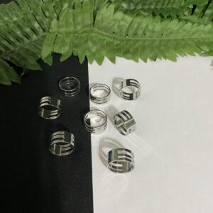 18mm Platinum Tone Brass Jumpring Opener