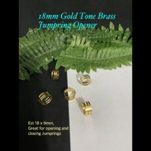 18mm Gold Tone Brass Jumpring Opener