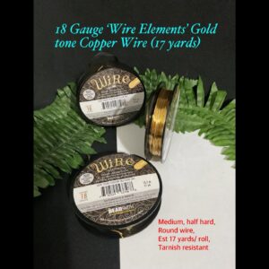 18gauge ‘Wire Elements’ Gold tone wire (est yards)
