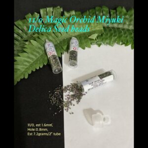 11/0 Magic Orchid Miyuki Glass seed beads (7.2g tube) 10% off!
