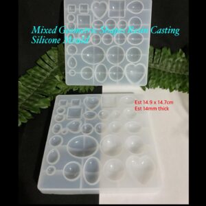 Mixed Geometric Shapes Resin Casting Silicone Mould 20% off!