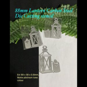 88mm Lantern Carbon steel die cutting stencil 20% off!